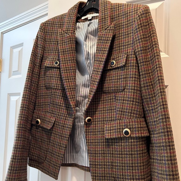 Veronica Beard Jackets & Blazers - Veronica Beard Multicolor Plaid Blazer